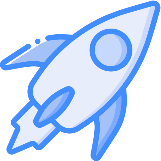 로켓 Basic Miscellany Blue icon