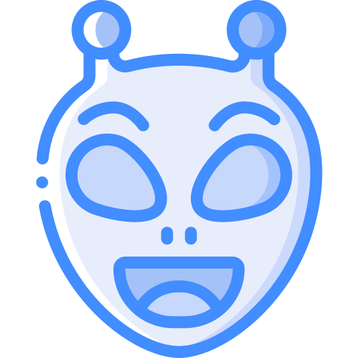 außerirdischer Basic Miscellany Blue icon