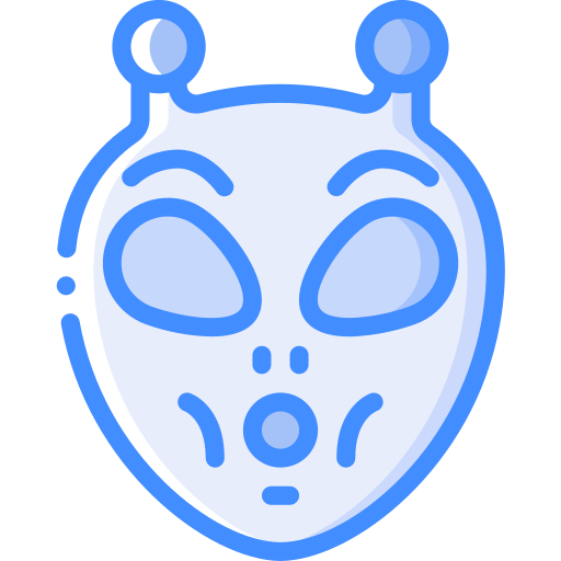 エイリアン Basic Miscellany Blue icon