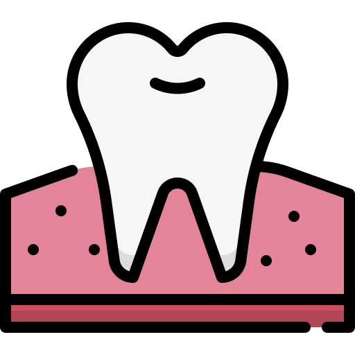 小臼歯 Generic Outline Color icon