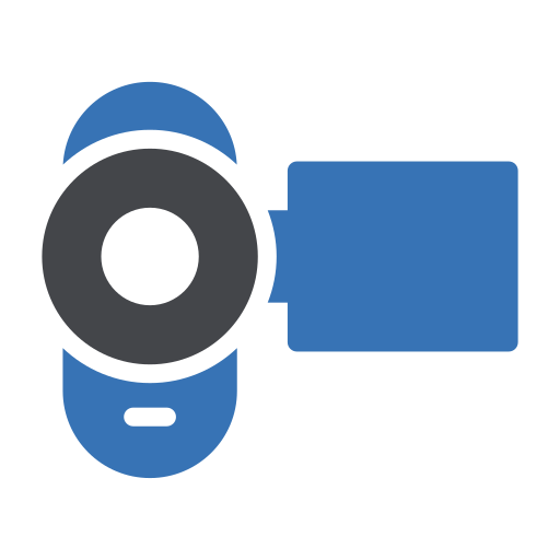 videocámara Generic Blue icono