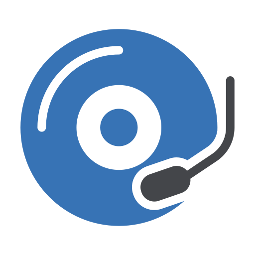 reproductor de cd Generic Blue icono