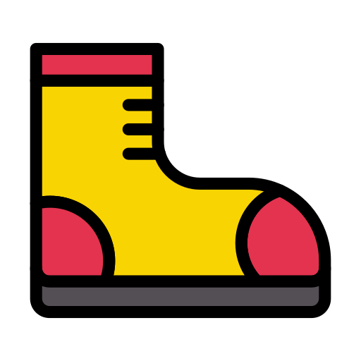 schuhwerk Vector Stall Lineal Color icon