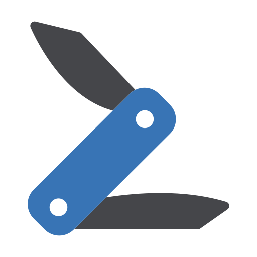 스위스 칼 Generic Blue icon
