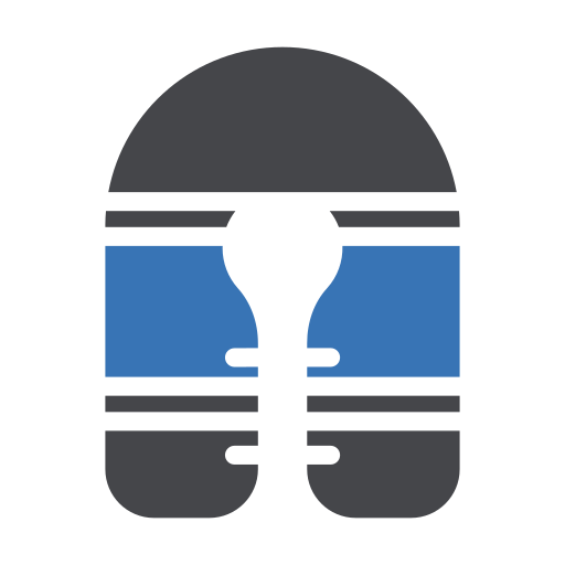 chaleco de protección Generic Blue icono