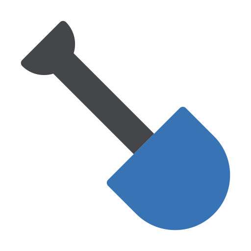 스페이드 Generic Blue icon