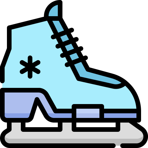 schaatsen Generic Outline Color icoon