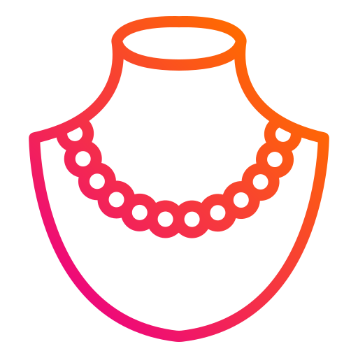 Pearl necklace Generic Gradient icon