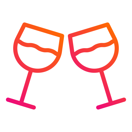 와인 잔 Generic Gradient icon