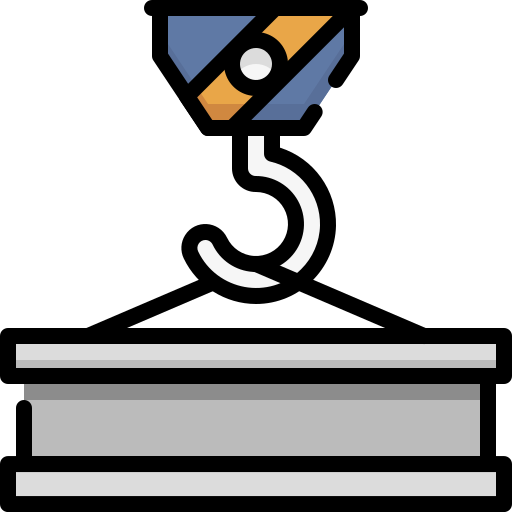 クレーン Generic Outline Color icon