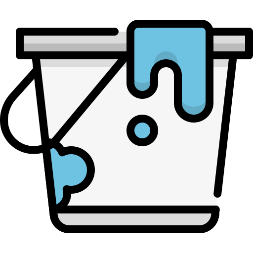 Paint bucket Generic Outline Color icon