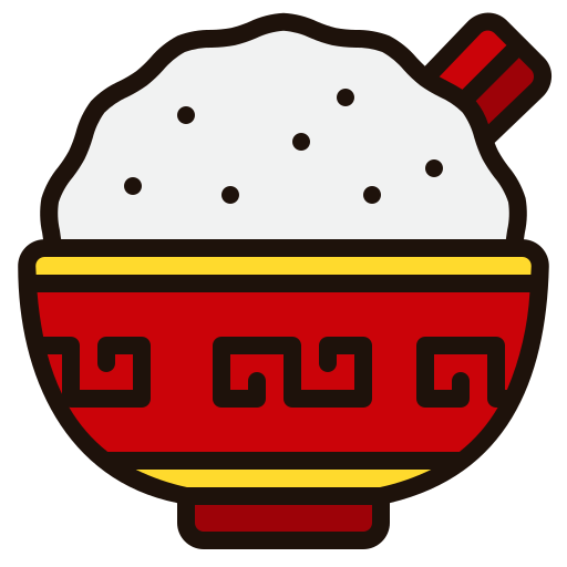 Rice bowl Generic Outline Color icon