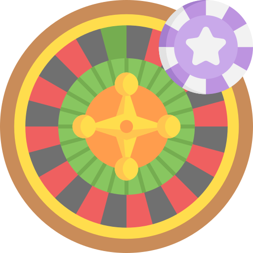 Roulette Detailed Flat Circular Flat icon