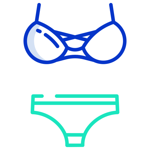 Bikini Icongeek26 Outline Colour icon