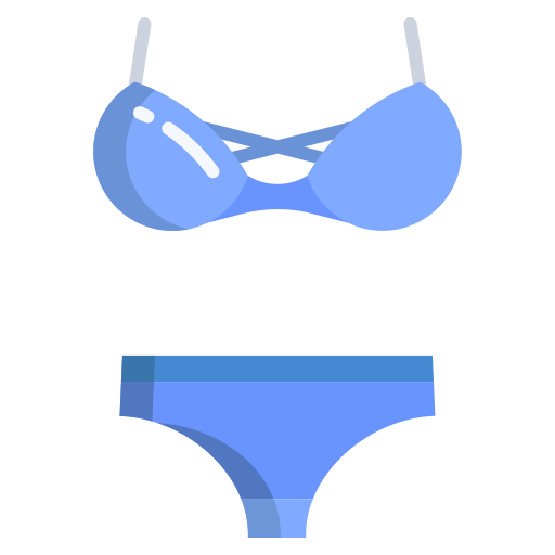 bikini Icongeek26 Flat icoon