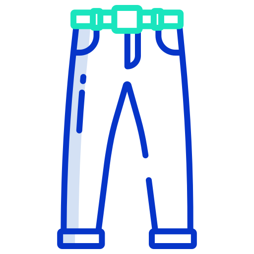 jeans Icongeek26 Outline Colour icon