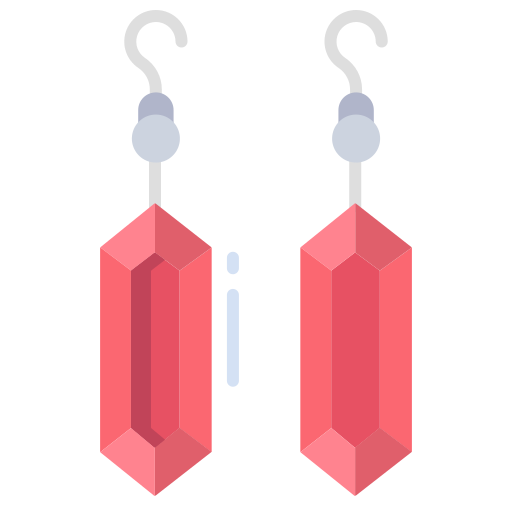 Earrings Icongeek26 Flat icon