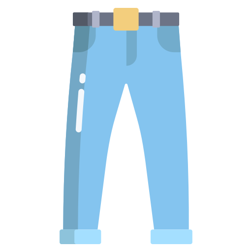 Jeans Icongeek26 Flat icon