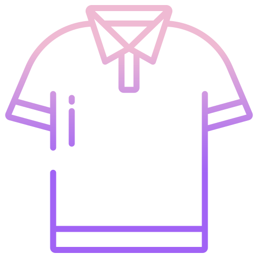 camisa polo Icongeek26 Outline Gradient Ícone