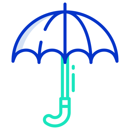 Umbrella Icongeek26 Outline Colour icon