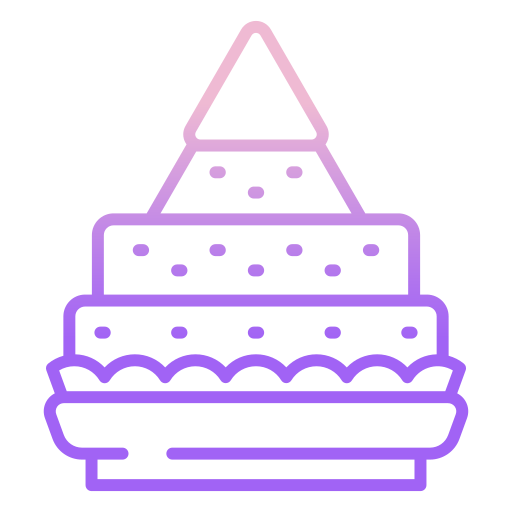 tumpeng Icongeek26 Outline Gradient Ícone