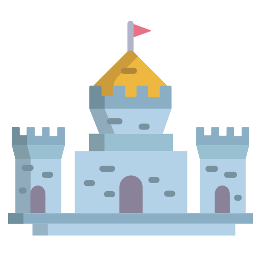 castillo Icongeek26 Flat icono