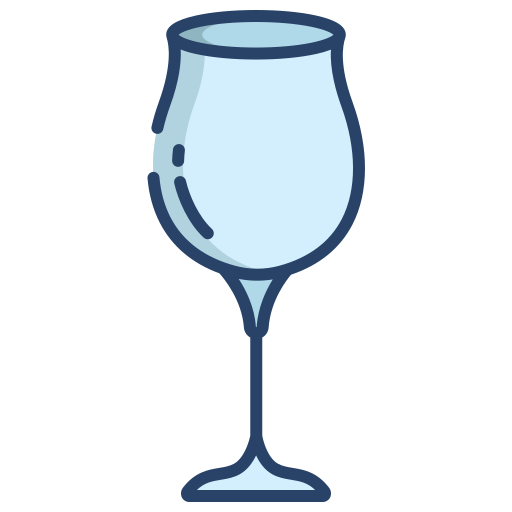 Wine glass Icongeek26 Linear Colour icon
