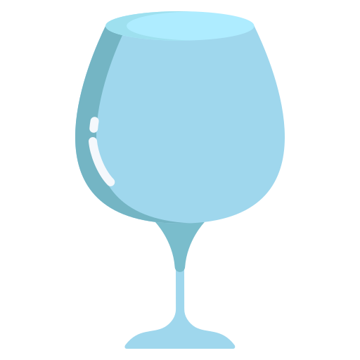 bicchiere da brandy Icongeek26 Flat icona
