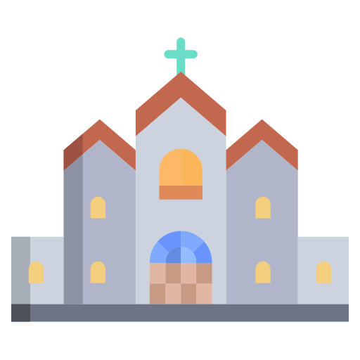 iglesia Icongeek26 Flat icono