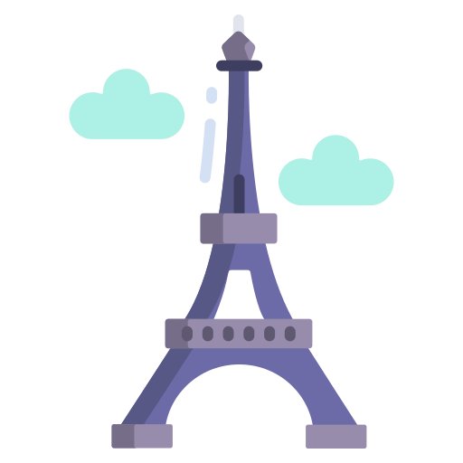 에펠탑 Icongeek26 Flat icon