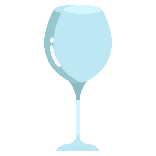 wijnglas Icongeek26 Flat icoon