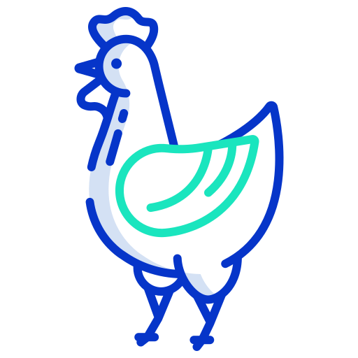 Rooster Icongeek26 Outline Colour icon