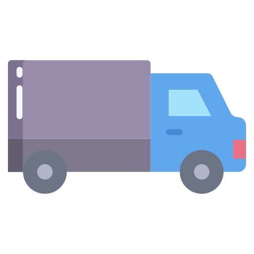 Delivery truck Icongeek26 Flat icon