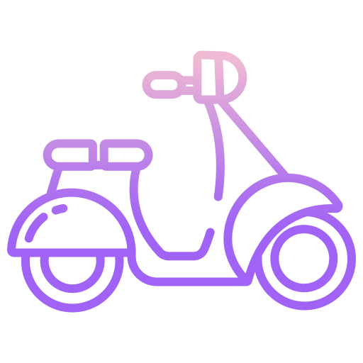 scooter Icongeek26 Outline Gradient Icône
