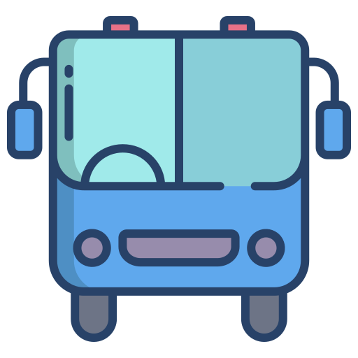 Автобус Icongeek26 Linear Colour иконка
