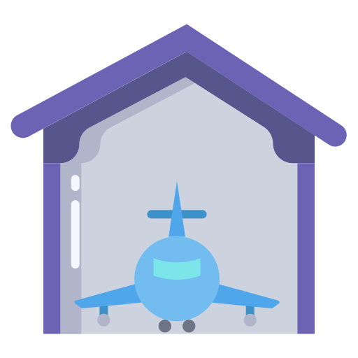 Hangar Icongeek26 Flat icon