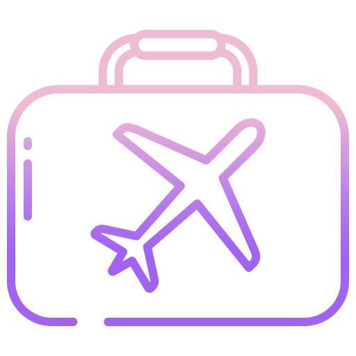 Suitcase Icongeek26 Outline Gradient icon