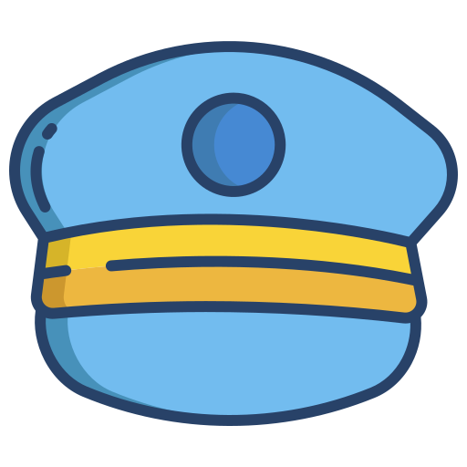 Шляпа пилота Icongeek26 Linear Colour иконка