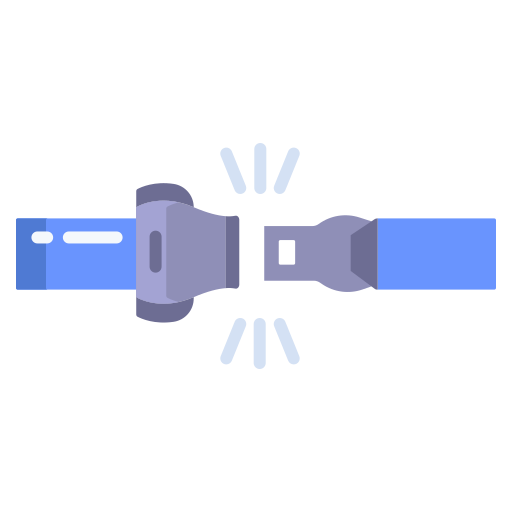 Seatbelt Icongeek26 Flat icon