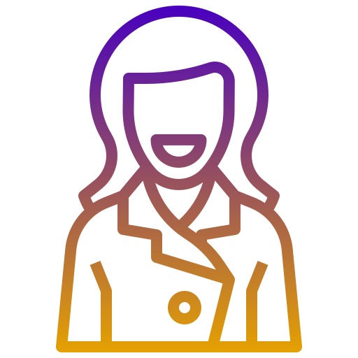 女性 Generic Gradient icon