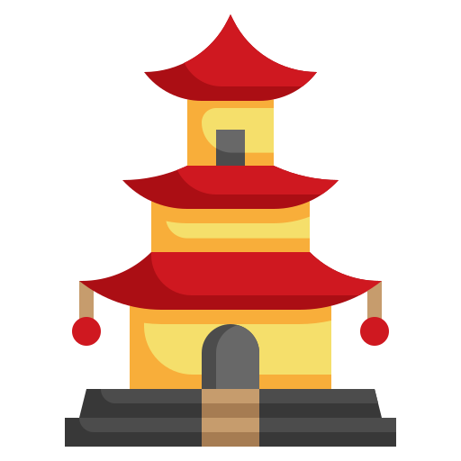 pagoda Generic Flat icona