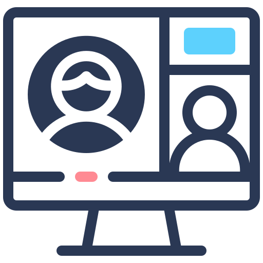 Video conference Generic Mixed icon