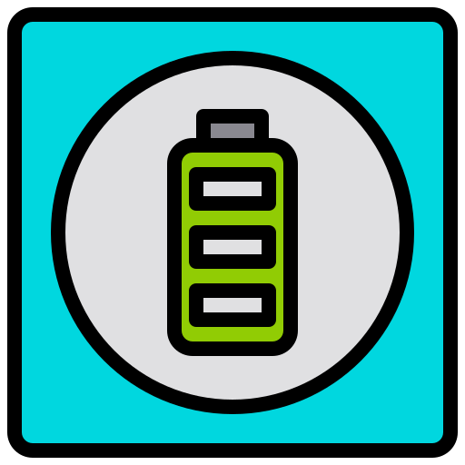 batteriestatus xnimrodx Lineal Color icon