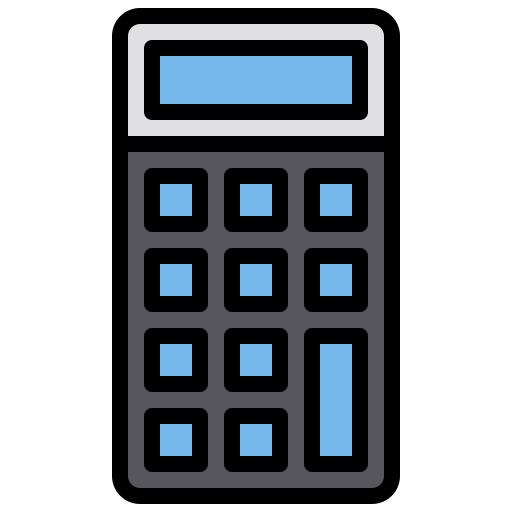 calculadora xnimrodx Lineal Color icono