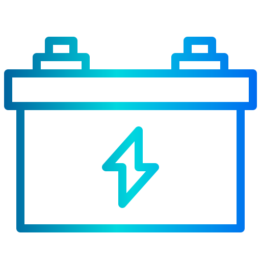 Battery xnimrodx Lineal Gradient icon