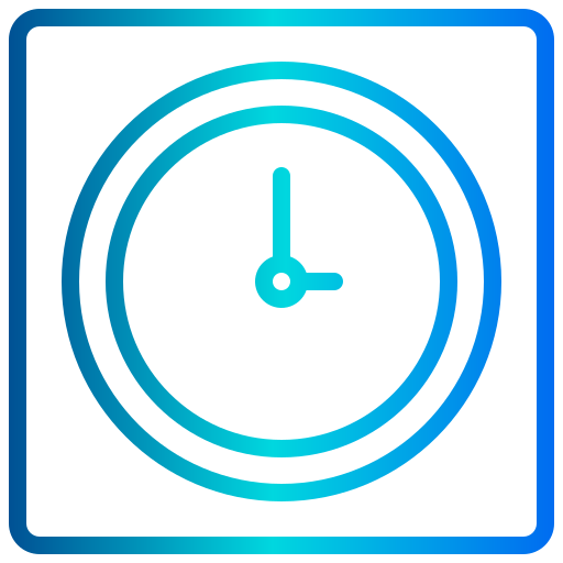 時計 xnimrodx Lineal Gradient icon
