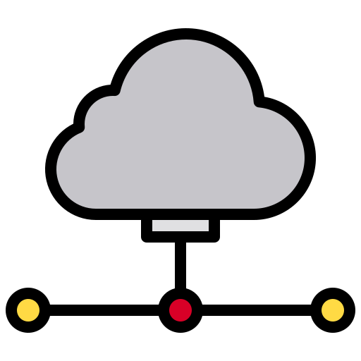 nuage xnimrodx Lineal Color Icône