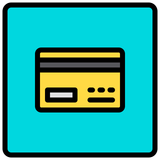carta di credito xnimrodx Lineal Color icona