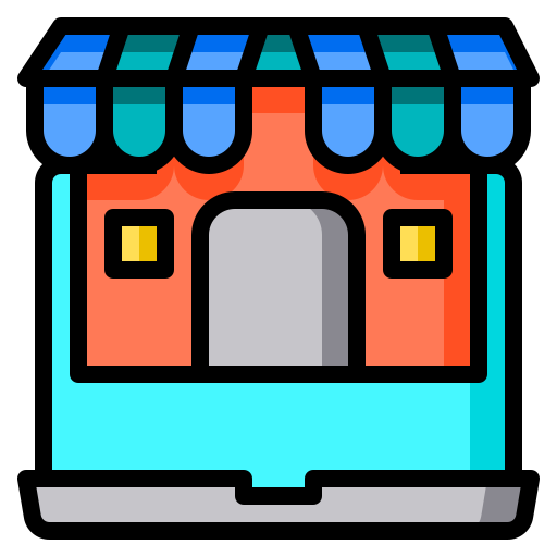 winkel Phatplus Lineal Color icoon