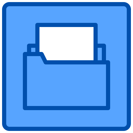 carpeta xnimrodx Blue icono